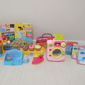 콩순이 두뇌매트, 세탁기, 아이스크림, 병원놀이 장난감