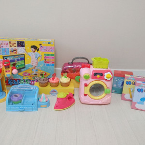 콩순이 두뇌매트, 세탁기, 아이스크림, 병원놀이 장난감