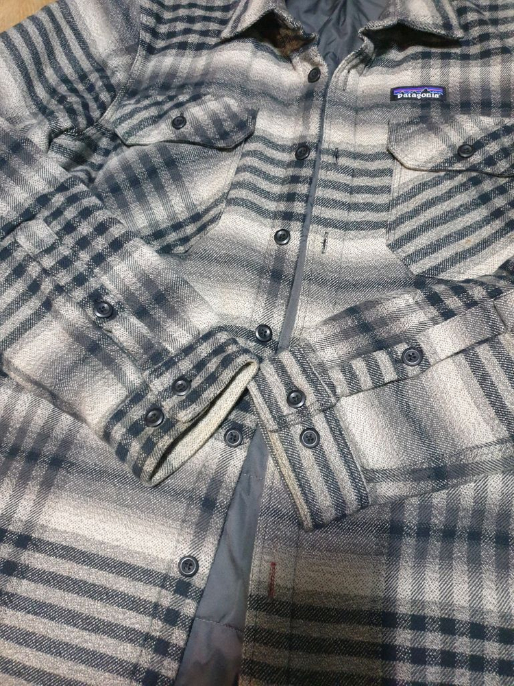 파타고니아 인슐레이티드 피오르드 셔츠자켓--2