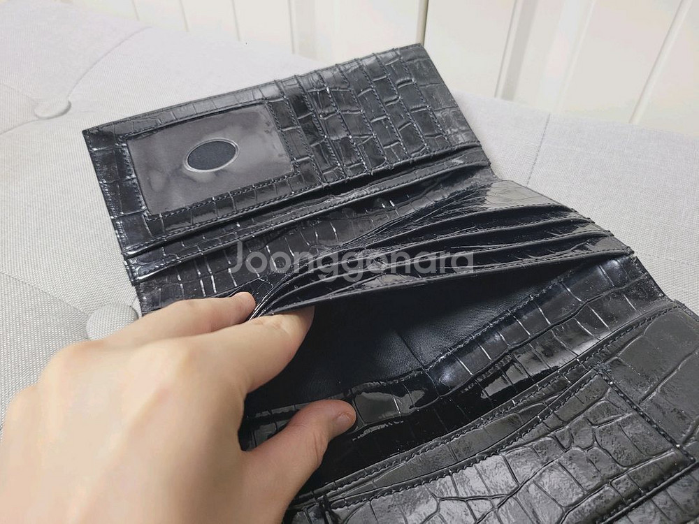 GUESS 게스 블랙 장지갑 여성--2