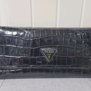 GUESS 게스 블랙 장지갑 여성