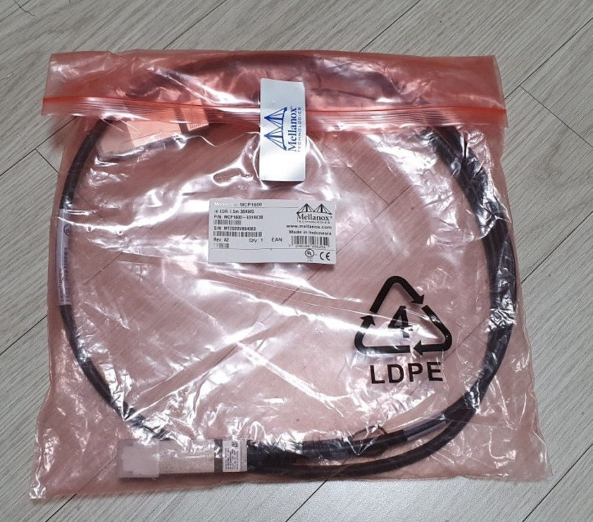 멜라녹스 100G QSFP28 DAC 케이블 - 3M, 2M 이더넷 케이블--4