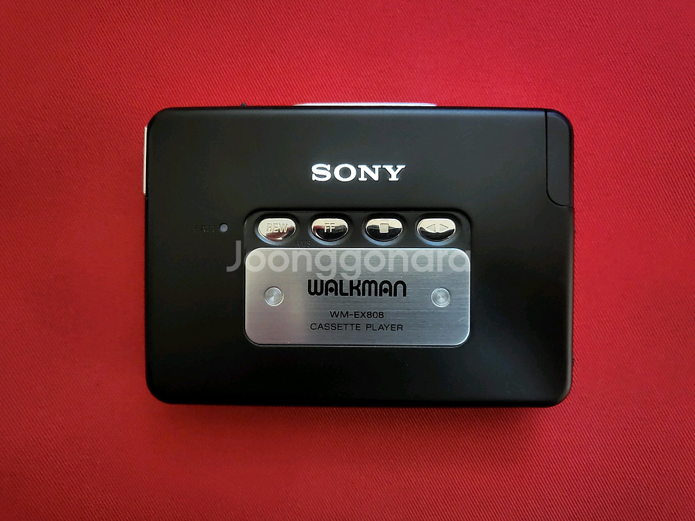 소니워크맨 WM-EX808 깨끗한 풀세트 정상작동품--1