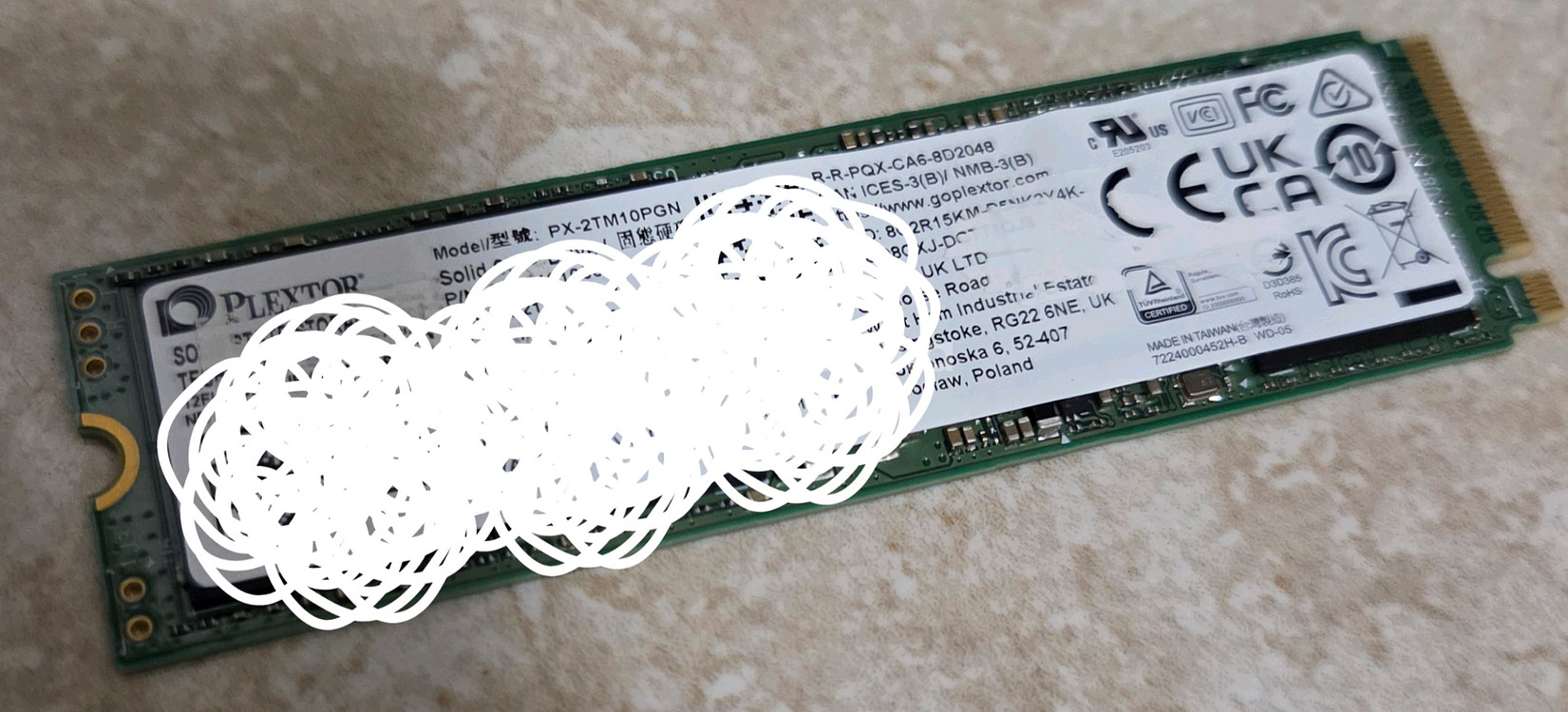 Plextor PX-2TM10PGN M.2 SSD 2TB--0