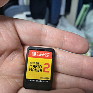 닌텐도 스위치 슈퍼마리오 메이커2 알칩