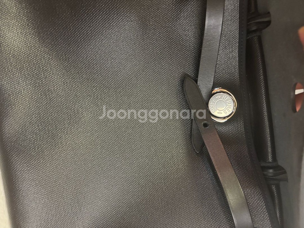 에르메스 에르백 코팅 은장--5