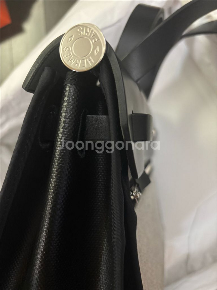 에르메스 에르백 코팅 은장--2