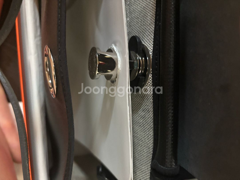 에르메스 에르백 코팅 은장--9