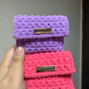 핸드메이드 뜨개지갑 팝니다 새상품 두개일괄