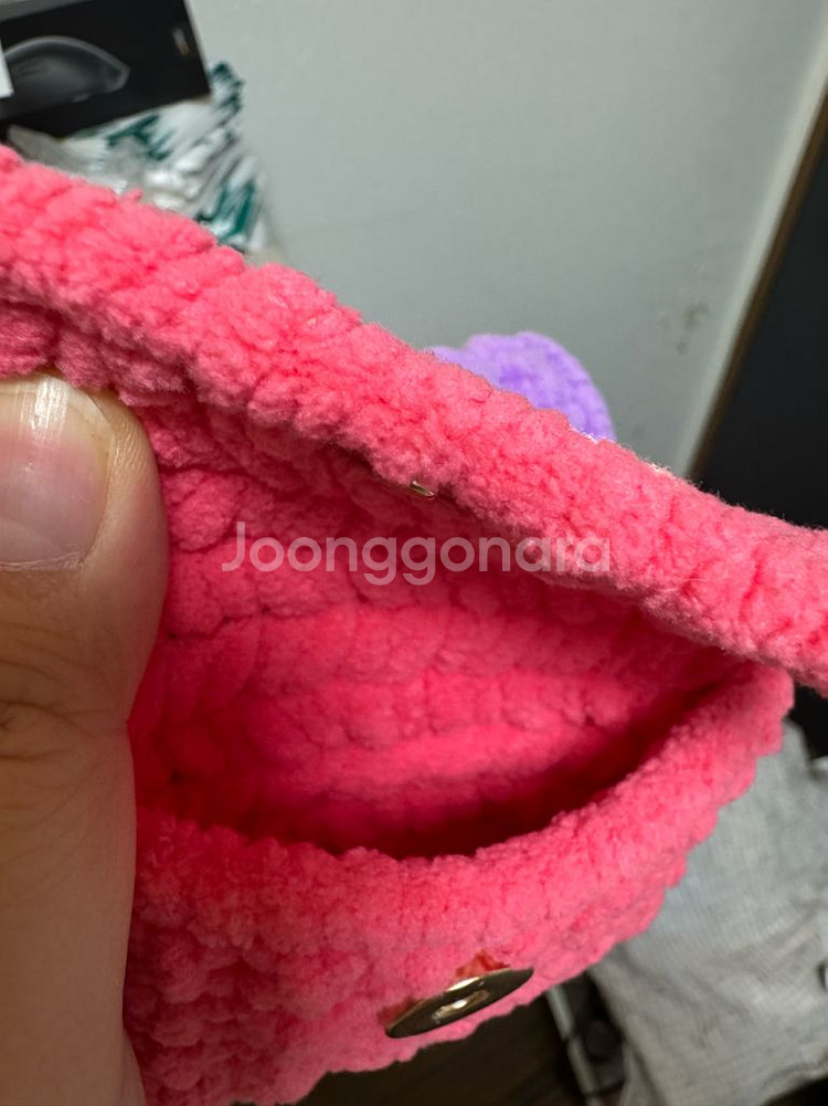 핸드메이드 뜨개지갑 팝니다 새상품 두개일괄--1