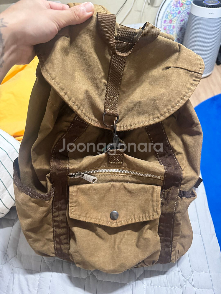 요시다포터 CRAG RUCKSACK 크래그 럭색 다크브라운 색상 판매--1