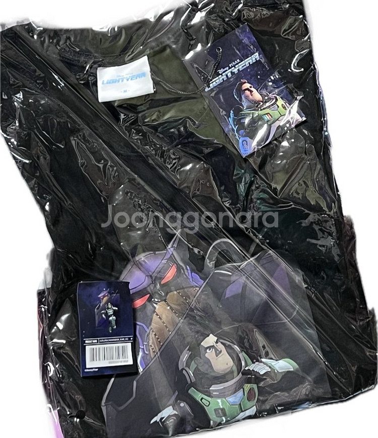 디즈니 버즈 라이트이어 티셔츠_저그 M--5