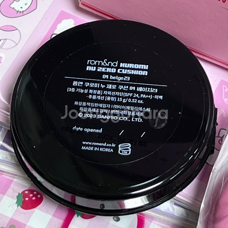 롬앤 쿠로미 누 제로 쿠션 04 베이지23 리필--1
