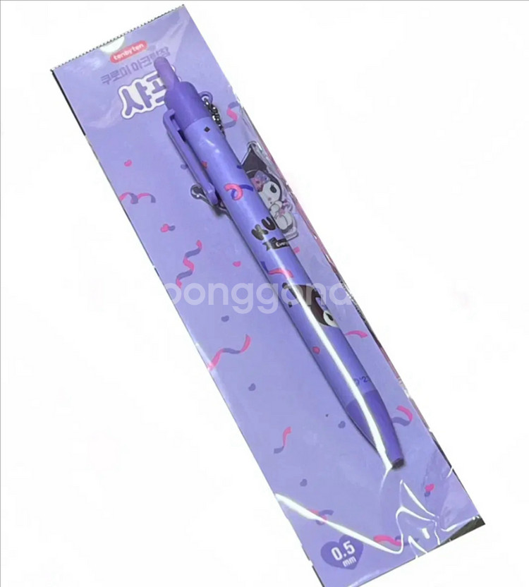 산리오 쿠로미 아크릴 참 샤프 0.5mm--0