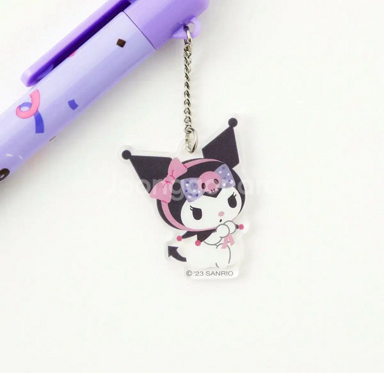 산리오 쿠로미 아크릴 참 샤프 0.5mm--2