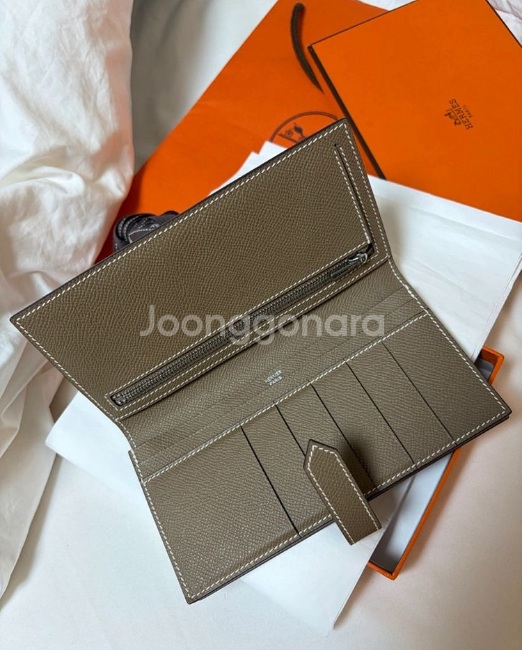 에르메스 베안 장지갑--0