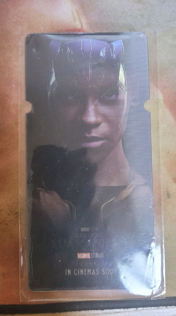 블랙팬더 와카만다 포에버 씨네큐 티켓 + 롯데시네마 키링 이미지