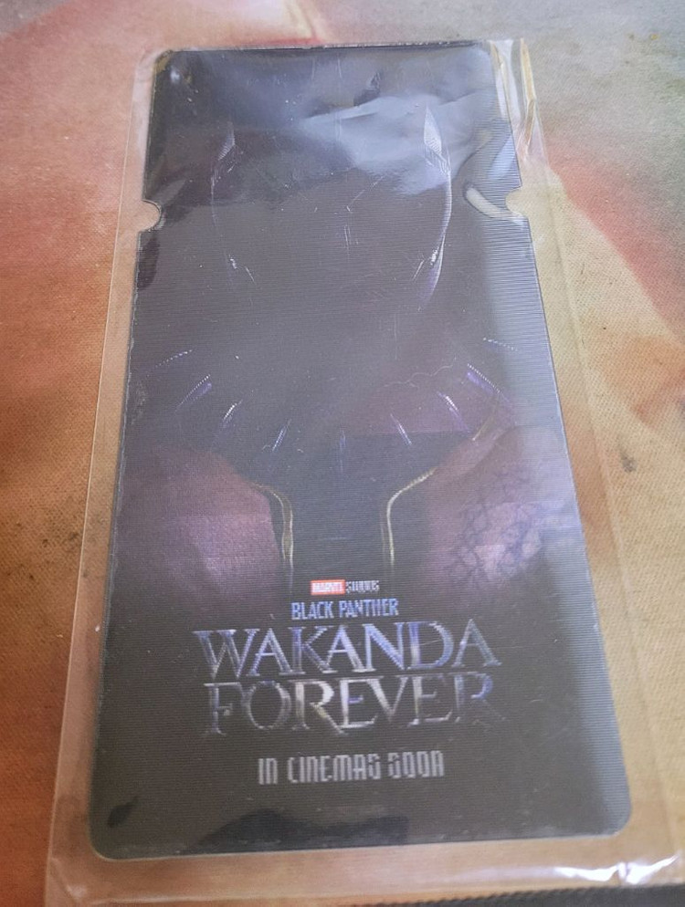 블랙팬더 와카만다 포에버 씨네큐 티켓 + 롯데시네마 키링 이미지