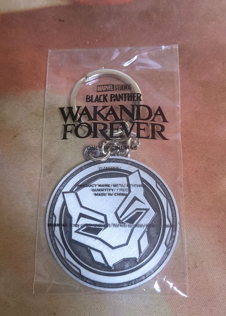 블랙팬더 와카만다 포에버 씨네큐 티켓 + 롯데시네마 키링 이미지