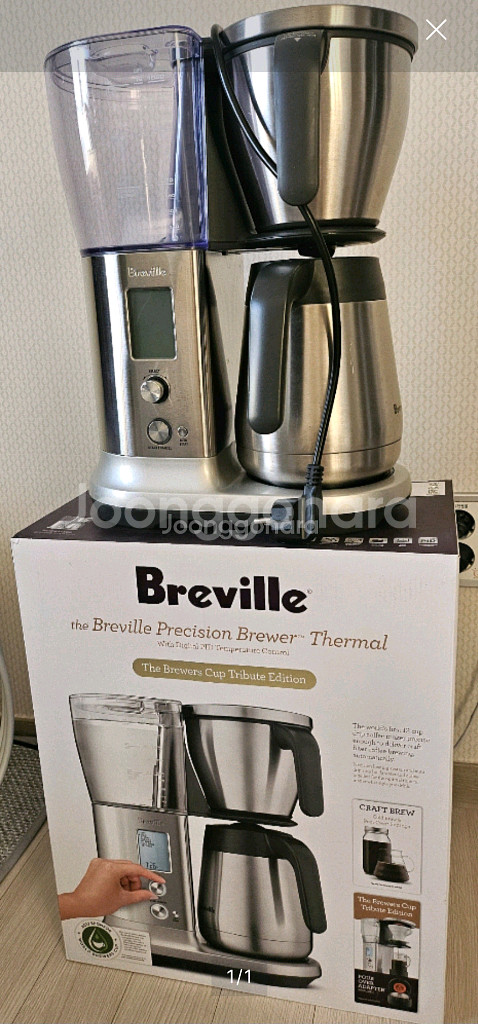 브레빌 코리아 정발 드립커피 콜드브루 프리시전 브루워--1