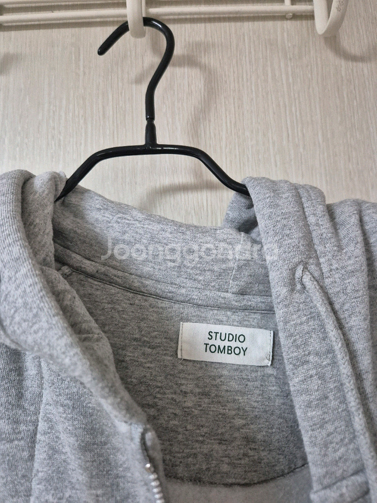 (24년) 스튜디오톰보이 후드원피스 기모롱원피스--6