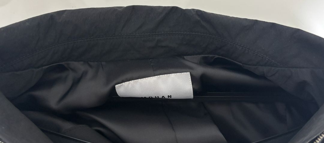 mohan 모한 TFS 칼라 코튼 봄버 자켓 블랙 S 이미지