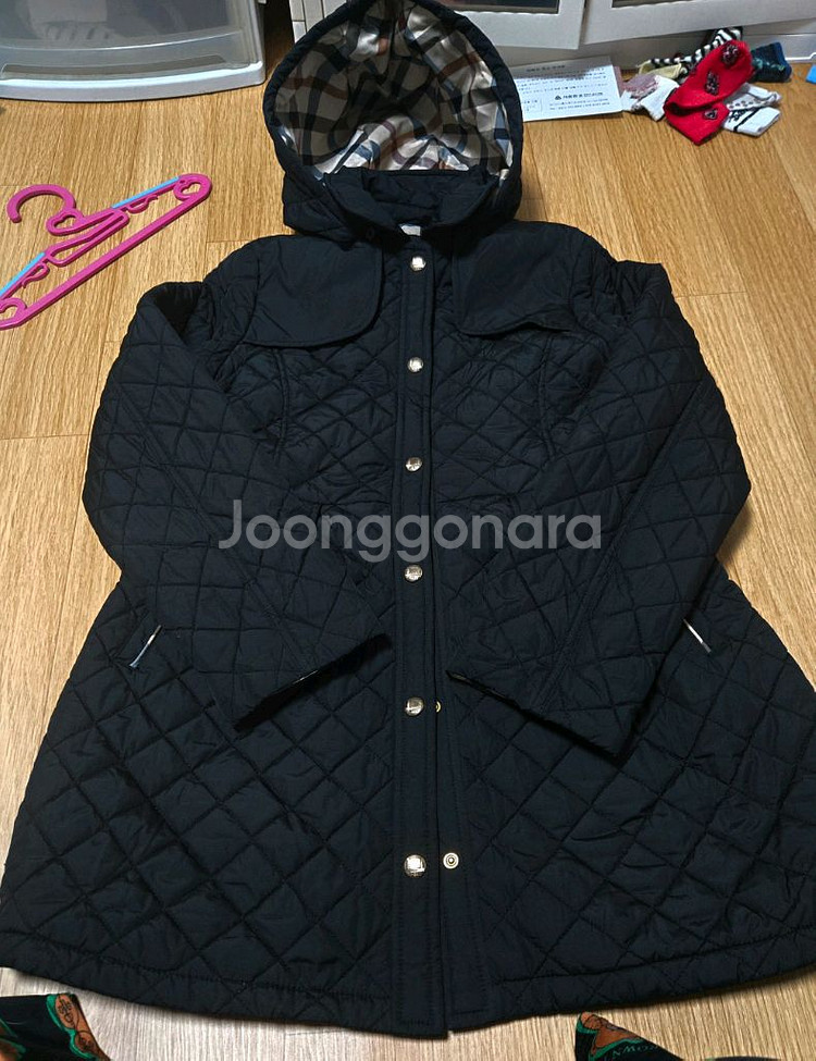 아동 165호 닥스 키즈 롱코트 자켓 경량패딩 점퍼 밍크자켓--3