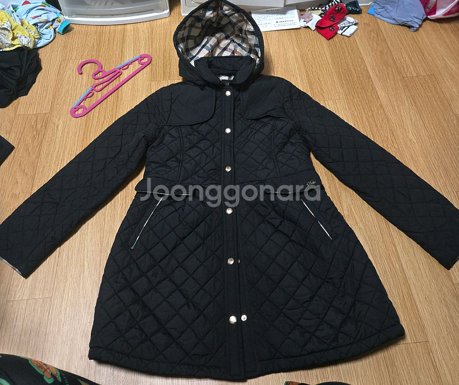 아동 165호 닥스 키즈 롱코트 자켓 경량패딩 점퍼 밍크자켓--2