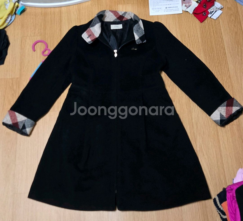 아동 165호 닥스 키즈 롱코트 자켓 경량패딩 점퍼 밍크자켓--0