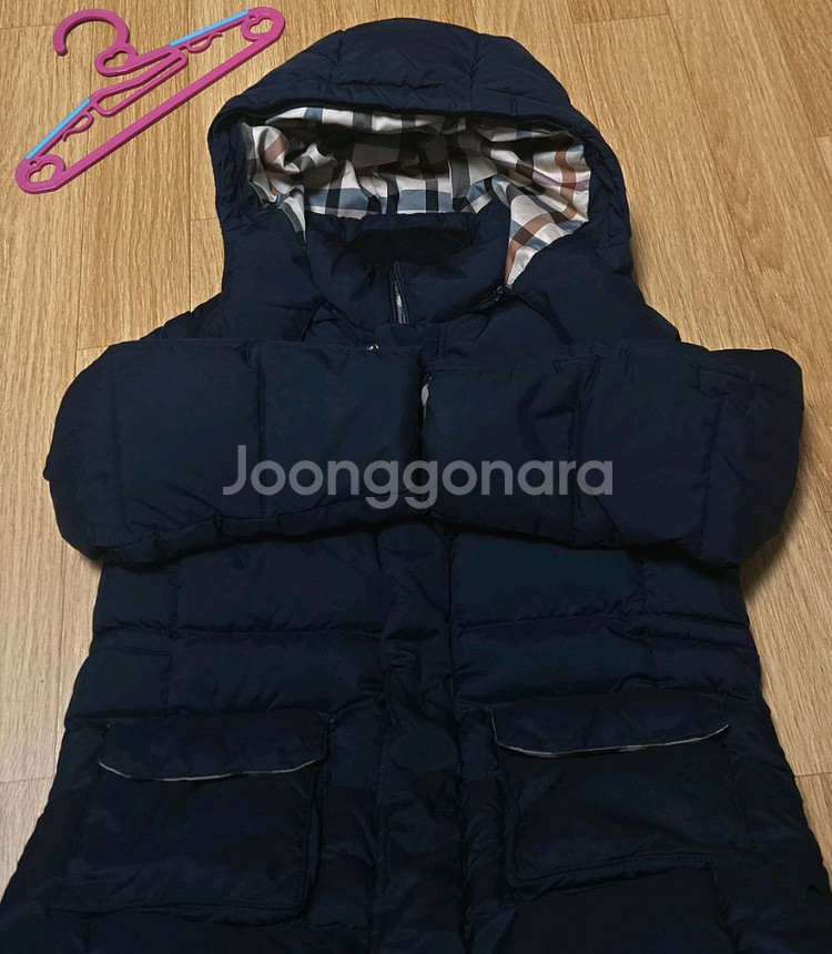 아동 140호 닥스 키즈 오리털 롱패딩 점퍼--1