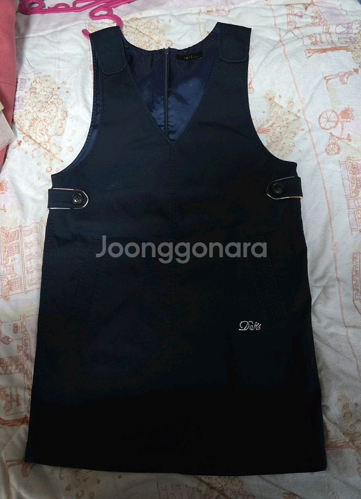 아동 120~130호 닥스 키즈 원피스 가디건 밍크자켓 일괄--2