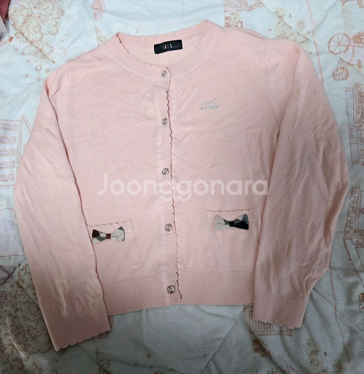 아동 120~130호 닥스 키즈 원피스 가디건 밍크자켓 일괄--3