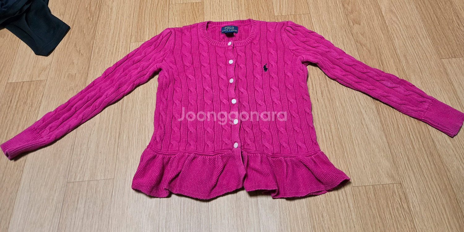 아동 120호 폴로 랄프로렌 키즈 니트가디건 티셔츠 일괄--0