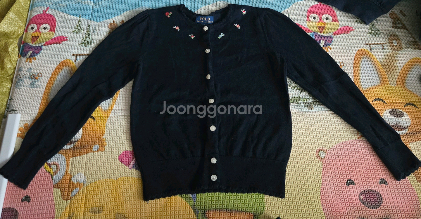 아동 120호 폴로 랄프로렌 키즈 니트가디건 티셔츠 일괄--1