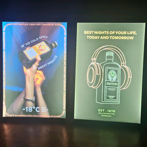 에거미스터 라이트 콜라보 LED액자 2개 일괄