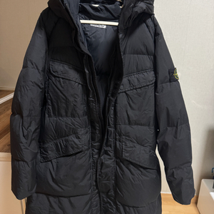 스톤아일랜드 크링클랩스 롱패딩 22fw XL