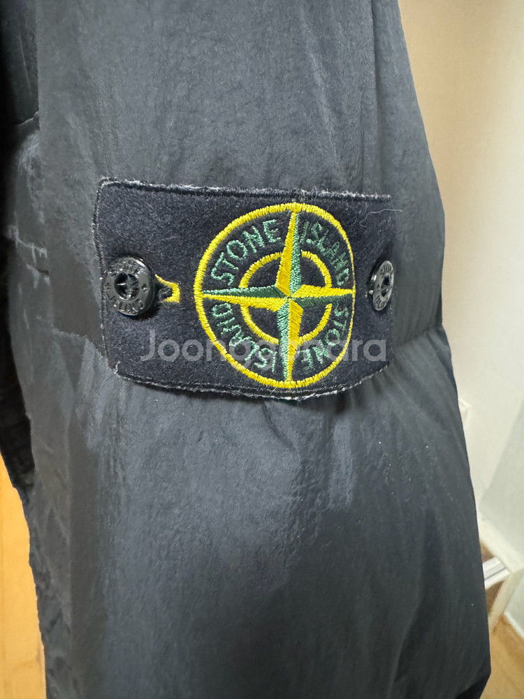 스톤아일랜드 크링클랩스 롱패딩 22fw XL--3