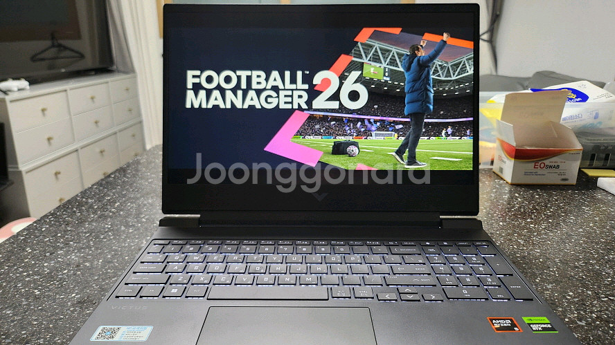 HP 최신 신품급 빅터스 게이밍 노트북/램32G,RTX4060--0