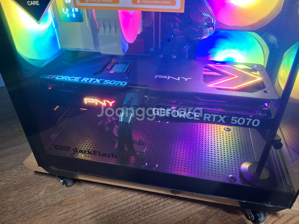 게이밍PC AMD9600 RTX5070 32GB 1TB--2