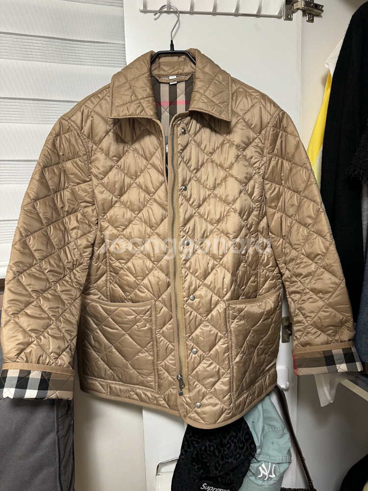 버버리 달리 퀼팅 자켓 (새상품) L--0