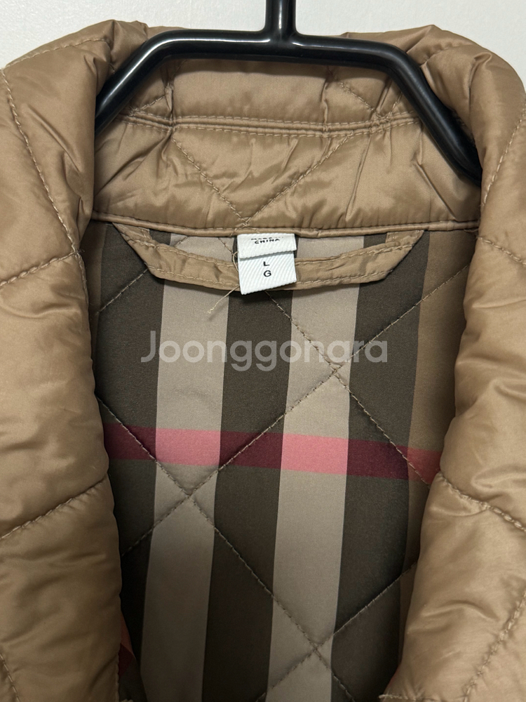 버버리 달리 퀼팅 자켓 (새상품) L--1