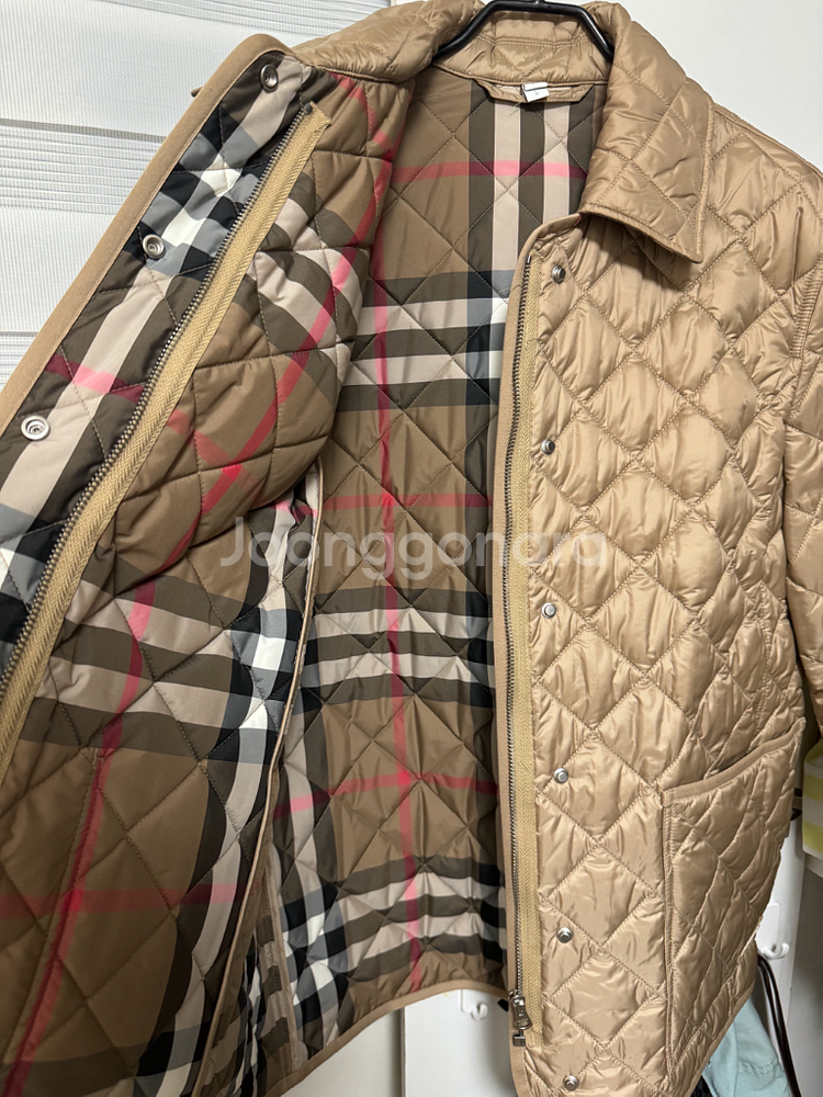 버버리 달리 퀼팅 자켓 (새상품) L--4