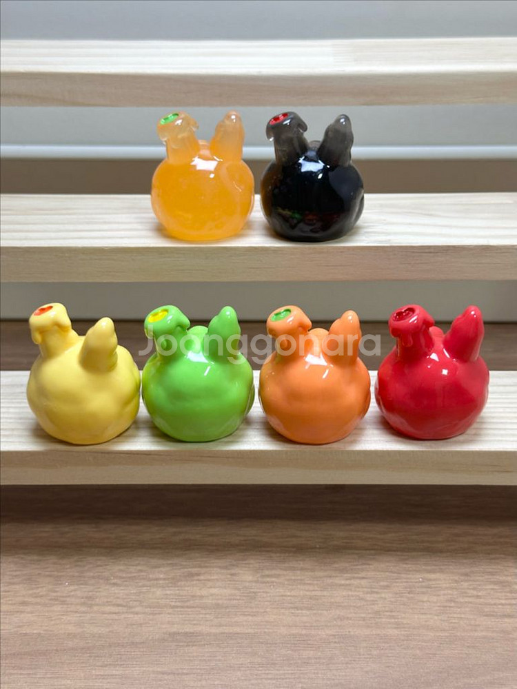 수지 제작 피규어 야광 사랑에빠진 하트 모찌 미니어처 오브제--1