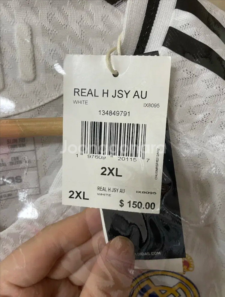 [해외XXL] 아디다스 레알마드리드 24/25 홈 어센틱 유니폼(새상품)--2