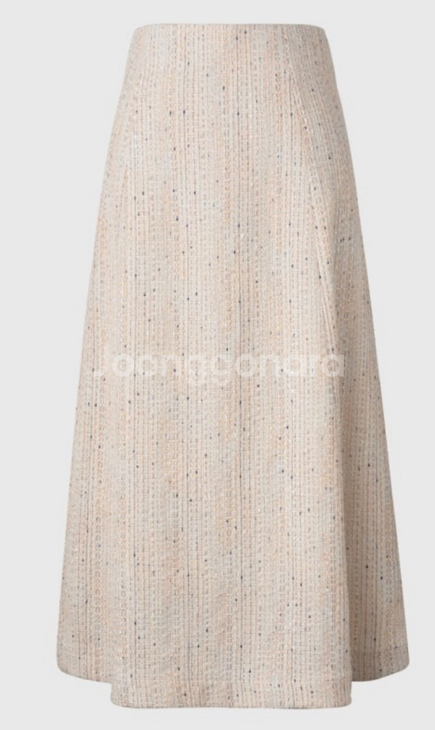 ORR 오르 트위드 스커트 핑크 S (새상품)--0