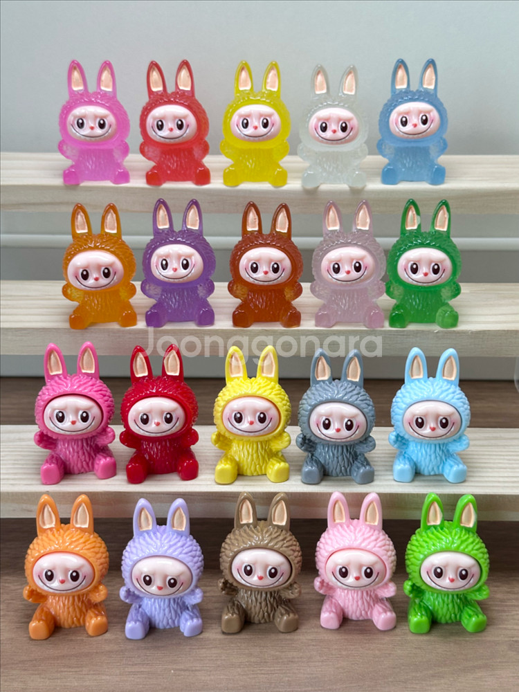 수지 제작 라부부 피규어 야광--0