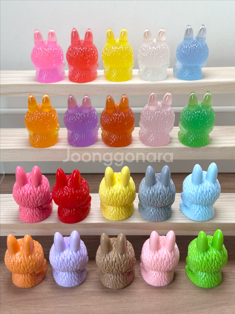 수지 제작 라부부 피규어 야광--1