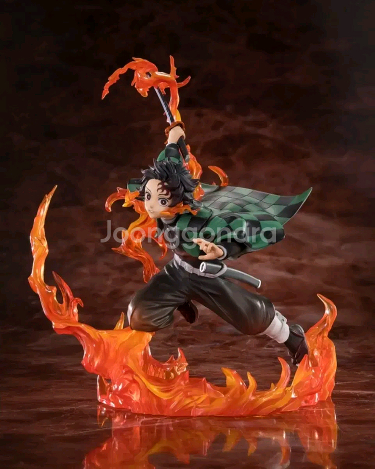 귀멸의 칼날 탄지로 피규어 렌고쿠 코등이 ver--0