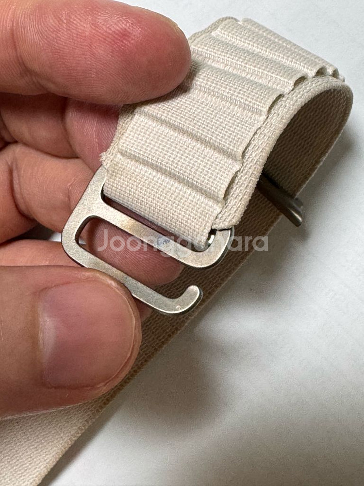 애플 정품 애플워치 스트랩 알파인 루프 49mm M 사이즈--5