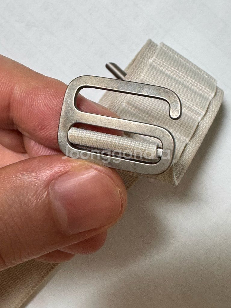 애플 정품 애플워치 스트랩 알파인 루프 49mm M 사이즈--6